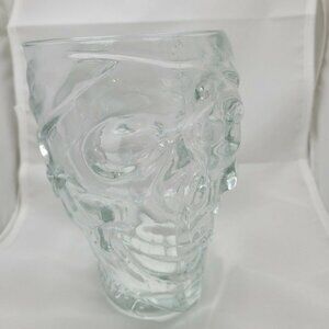 Treasure Island Las Vegas Skull Glass Mug Halloween‎ Spooky Skeleton Drinkware